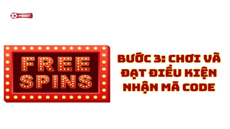 Chơi và đạt điều kiện nhận mã code
