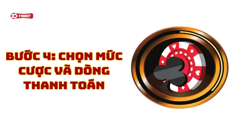 Chọn mức cược và dòng thanh toán game nổ hũ tứ linh
