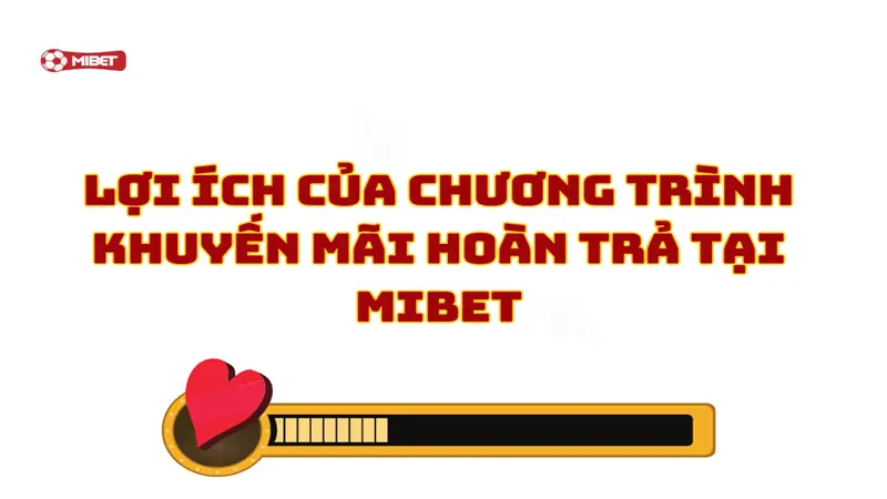 Lợi ích của chương trình khuyến mãi hoàn trả tại Mibet