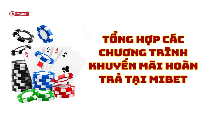 Tổng hợp các chương trình khuyến mãi hoàn trả tại Mibet