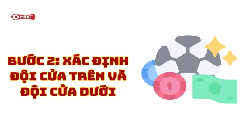 Xác định đội cửa trên và đội cửa dưới