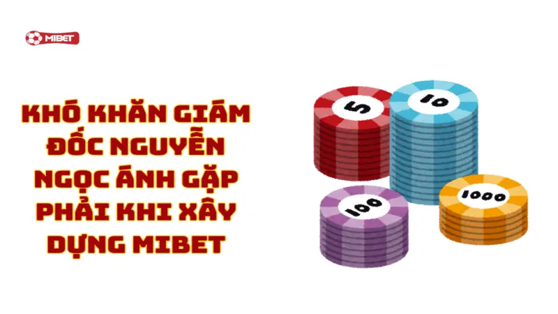 Một số khó khăn giám đốc Nguyễn Ngọc Ánh gặp phải khi xây dựng tổ chức Mibet