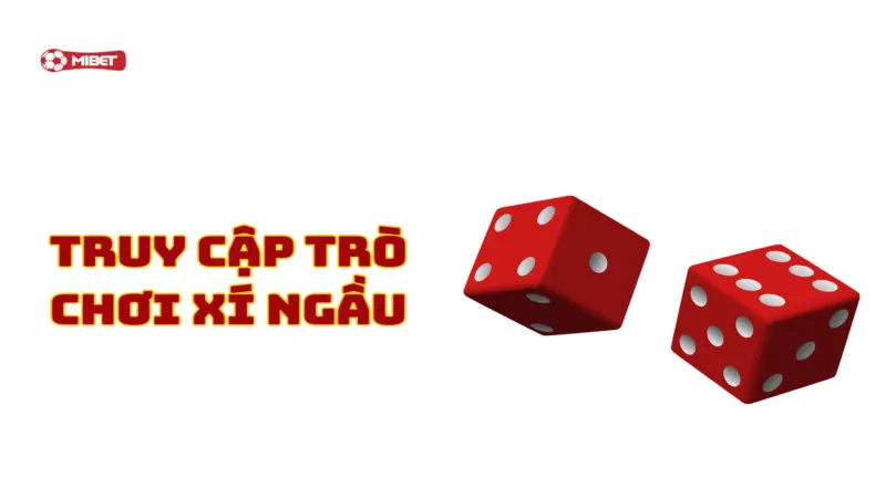 Truy cập trò chơi xí ngầu